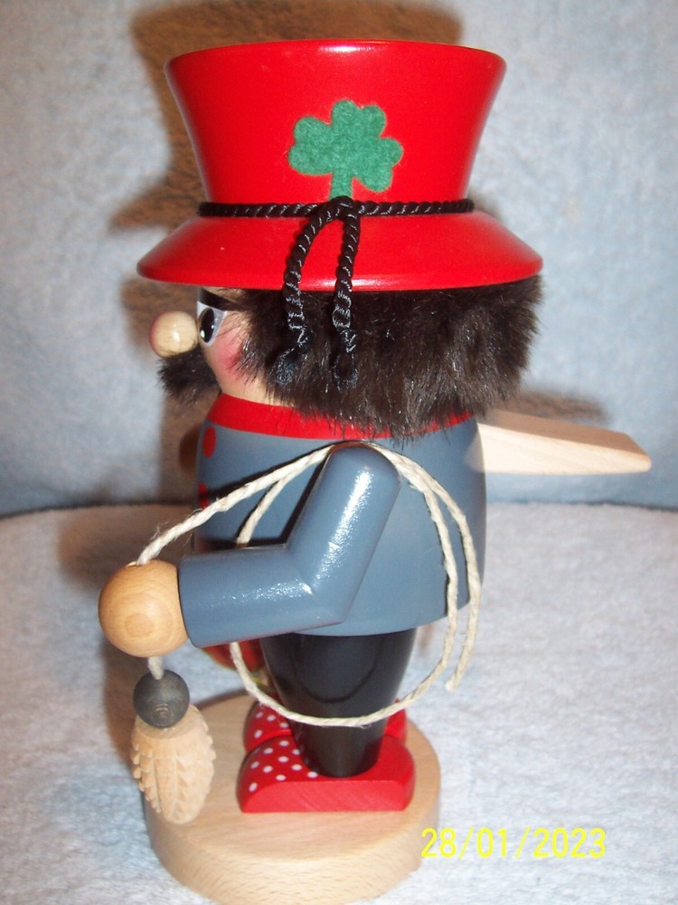 Steinbach Chubby Chimney Sweep Nutracker New No Box 9.75" Tall