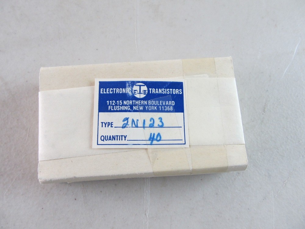 QTY=40 2N123 Electronic Transistors NEW