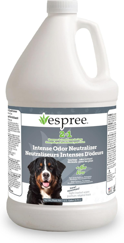 Intense Charcoal Odor Neutralizer Dog Shampoo & Conditioner, Eliminates Stubborn