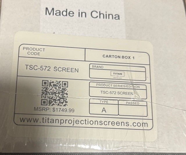 Rhayon RX30 8K Android Smart Projector - Includes Titan Screen