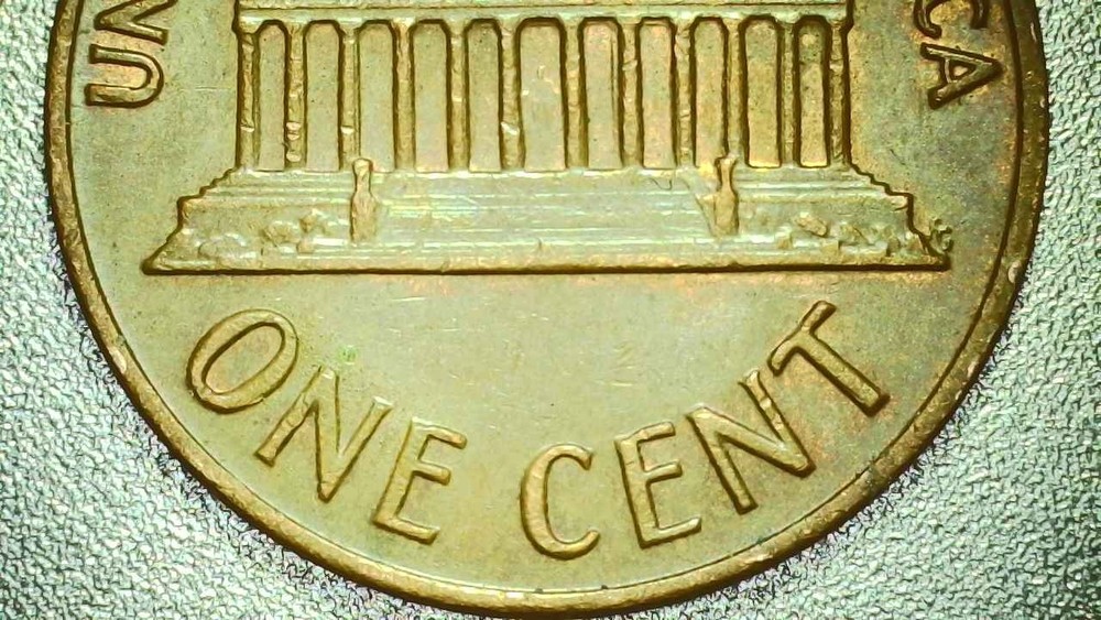 1971 D Lincoln Cent Very Faint/Missing L in LIBERTY Struck Thru Error