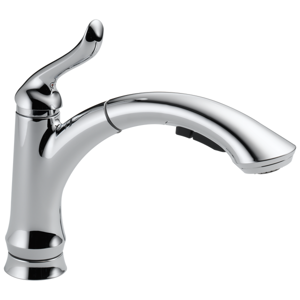Delta Linden Single Handle Pullout Kitchen Faucet Chrome-Certified Refurbished