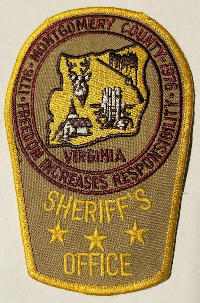 Montgomery County Sheriff State Virginia VA