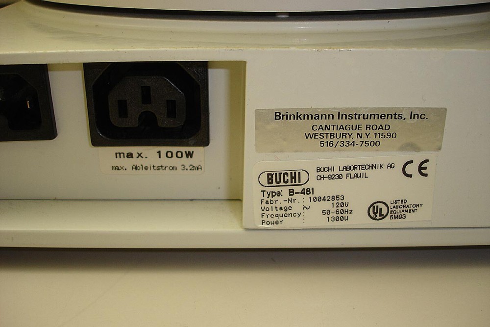 Buchi B-481 WaterBath - 120v 1300 watts - Excellent Condition