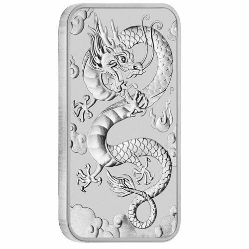 2019 Australia 1oz Silver Dragon Brilliant Uncirculated