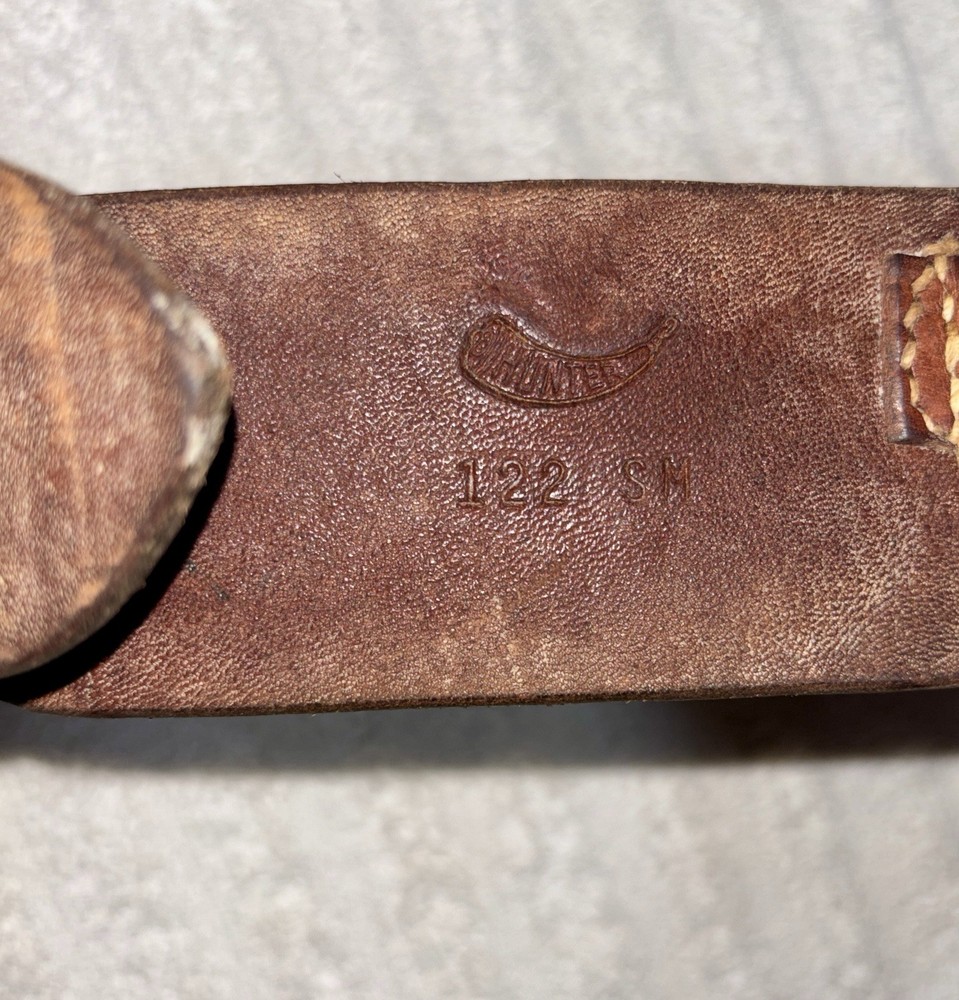 Vintage HUNTER Leather Ammo Belt 122 SM