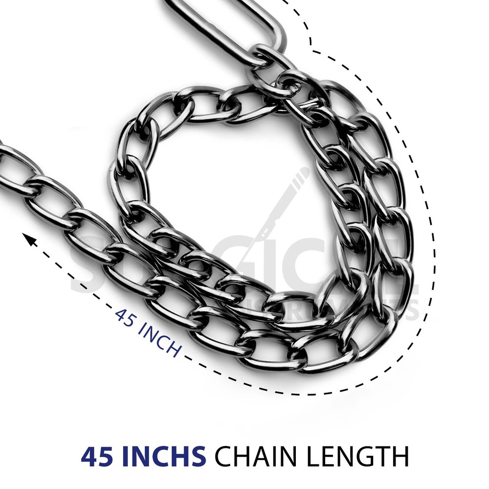 Durable OB Apparatus Leg Catch Set 2 Handles Puller Hook and 2 Chain 30" & 45"