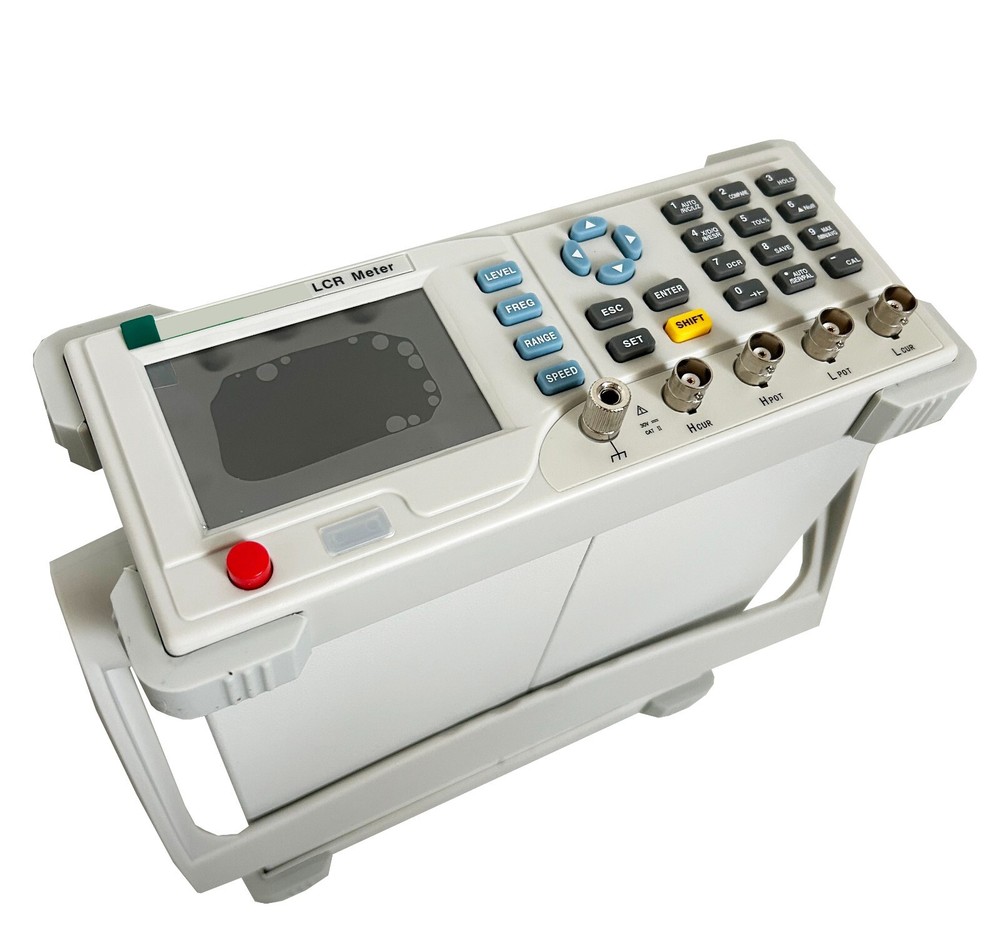 Benchtop LCR Meter Digital Bridge Communication USB Device RS232 Handle 100kHz