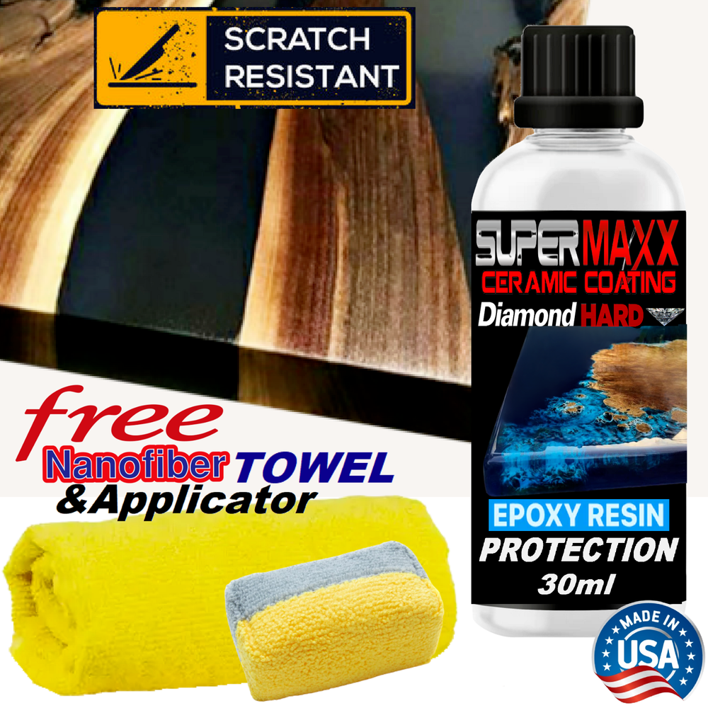 EPOXY RESIN CRYSTAL CLEAR CERAMIC CLEAR COAT
