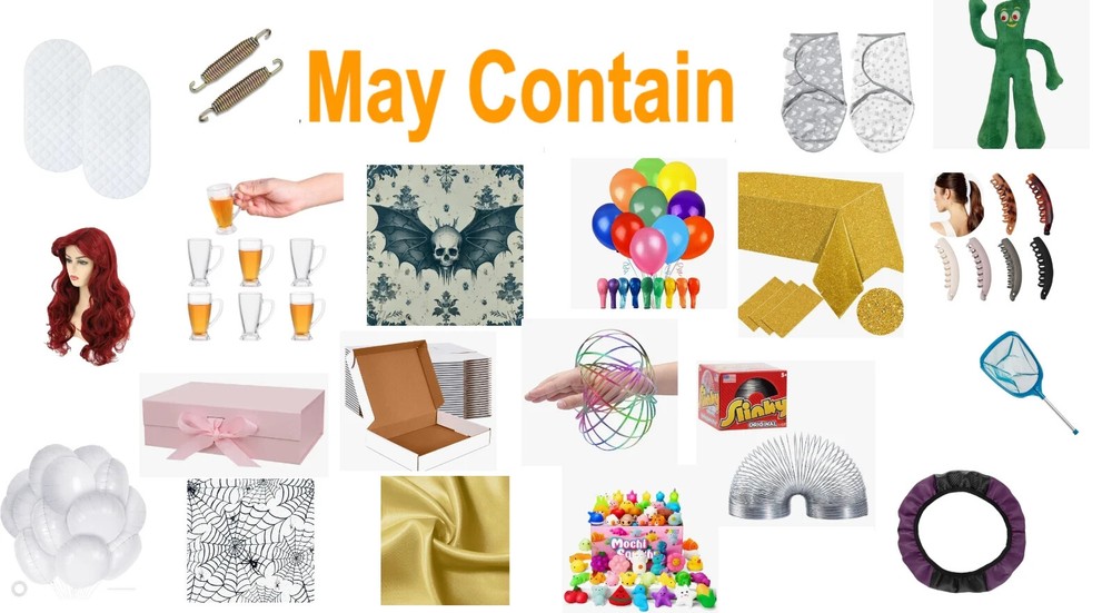 Surprise Amazon, Walmart, etc Return Package/Box Value $175 (12-15 items)