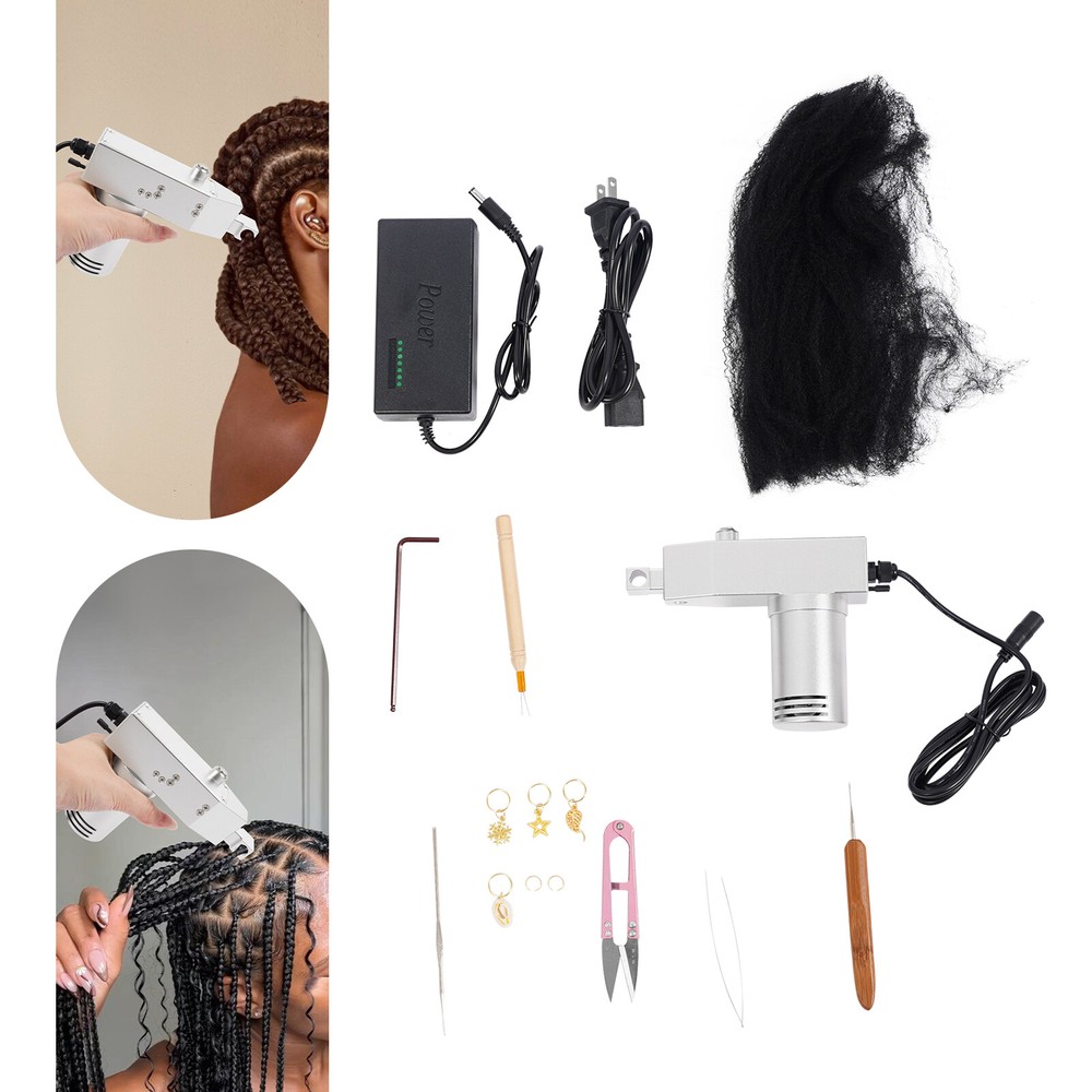 🚨Electric Automatic Dreadlock Machine Loc Dreading Hair