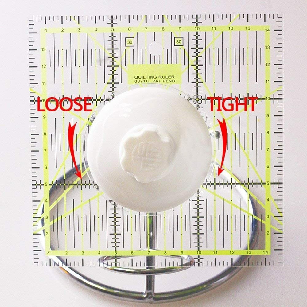 DIY Sewing Tools Ruler Handle (Strong Adsorption) for Quilting Patchwork Ruler