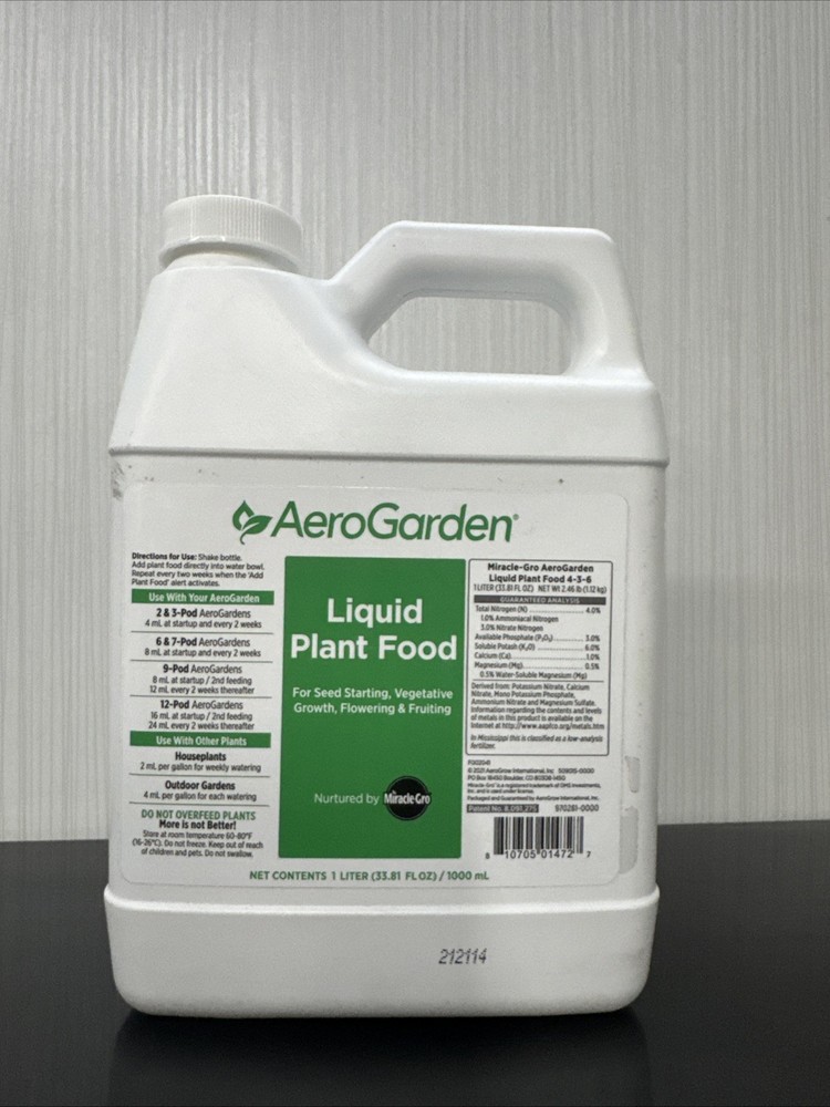 AeroGarden Liquid Nutrients - 970281-0000