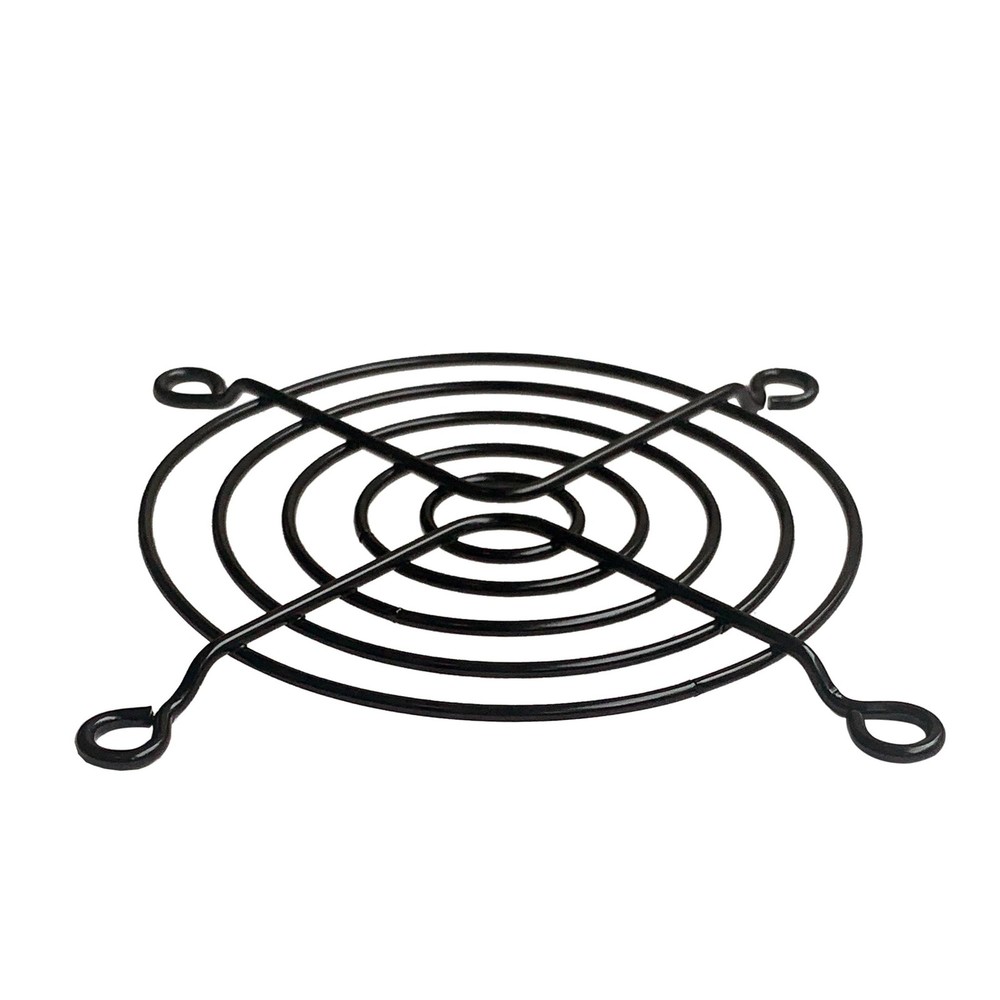 80mm Black Fan Grill (4 Pack) 4 Pack