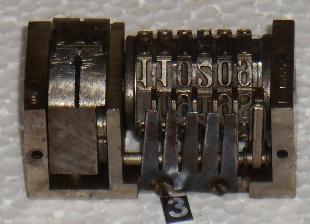 BOSTON Letterpress Numbering machine | 3
