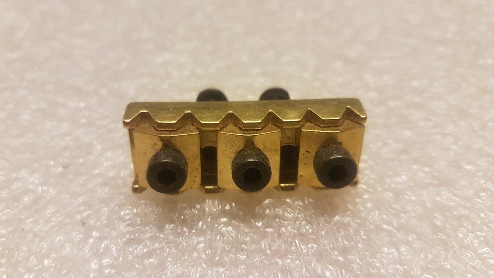 80's SCHALLER R 4 LOCKING NUT - GOLD