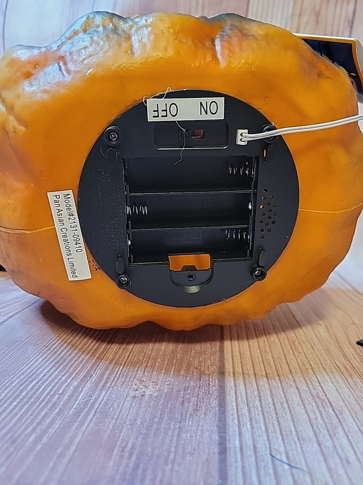 light up Rotten jack o lantern
