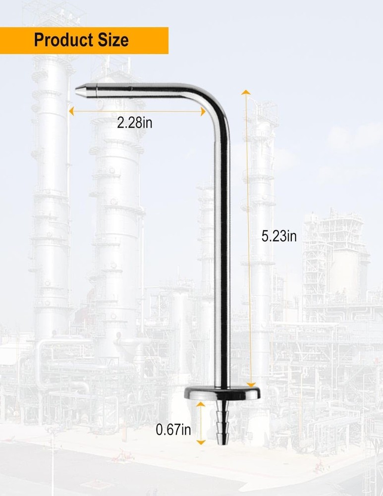 ZIBOO ASP2 Static Pressure Probes (Two-Pack)