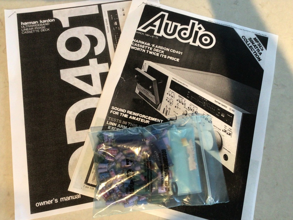 Harman Kardon CD-491 TAPEDECK 100% SERVICED