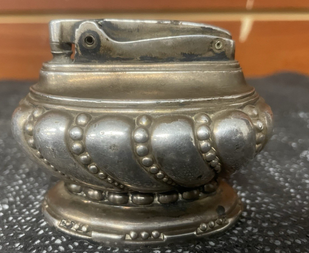 Ronson Crown Silver Plated Table Lighter
