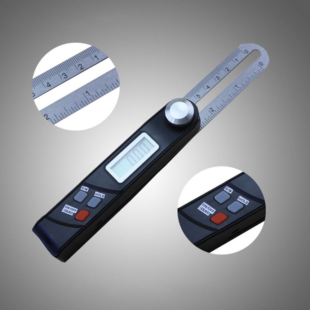 Digital Angle Ruler 140 * 27 * 21mm Digital Protractor Electronic Level
