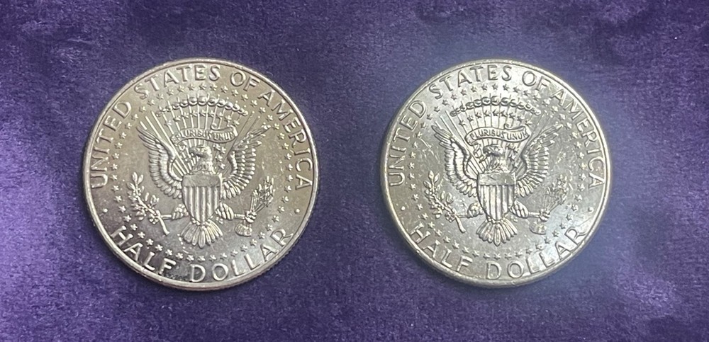 2022 P & D Kennedy Half Dollar 2 Coin Set