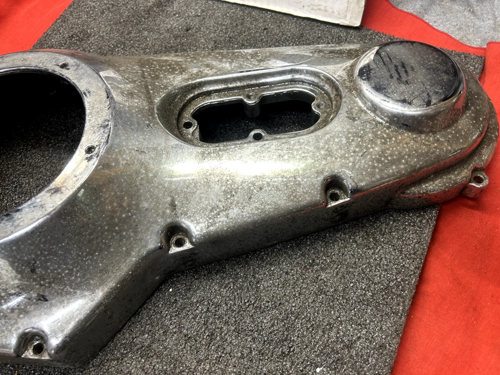 GENUINE HARLEY DAVIDSON 95-99 CHROME DYNA SOFTAIL OUTER PRIMARY COVER 60506-99