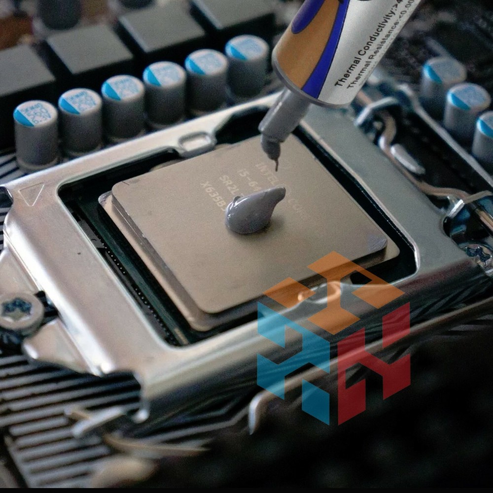 High Performance Silver Thermal Grease CPU Heatsink Compound Paste Syringe