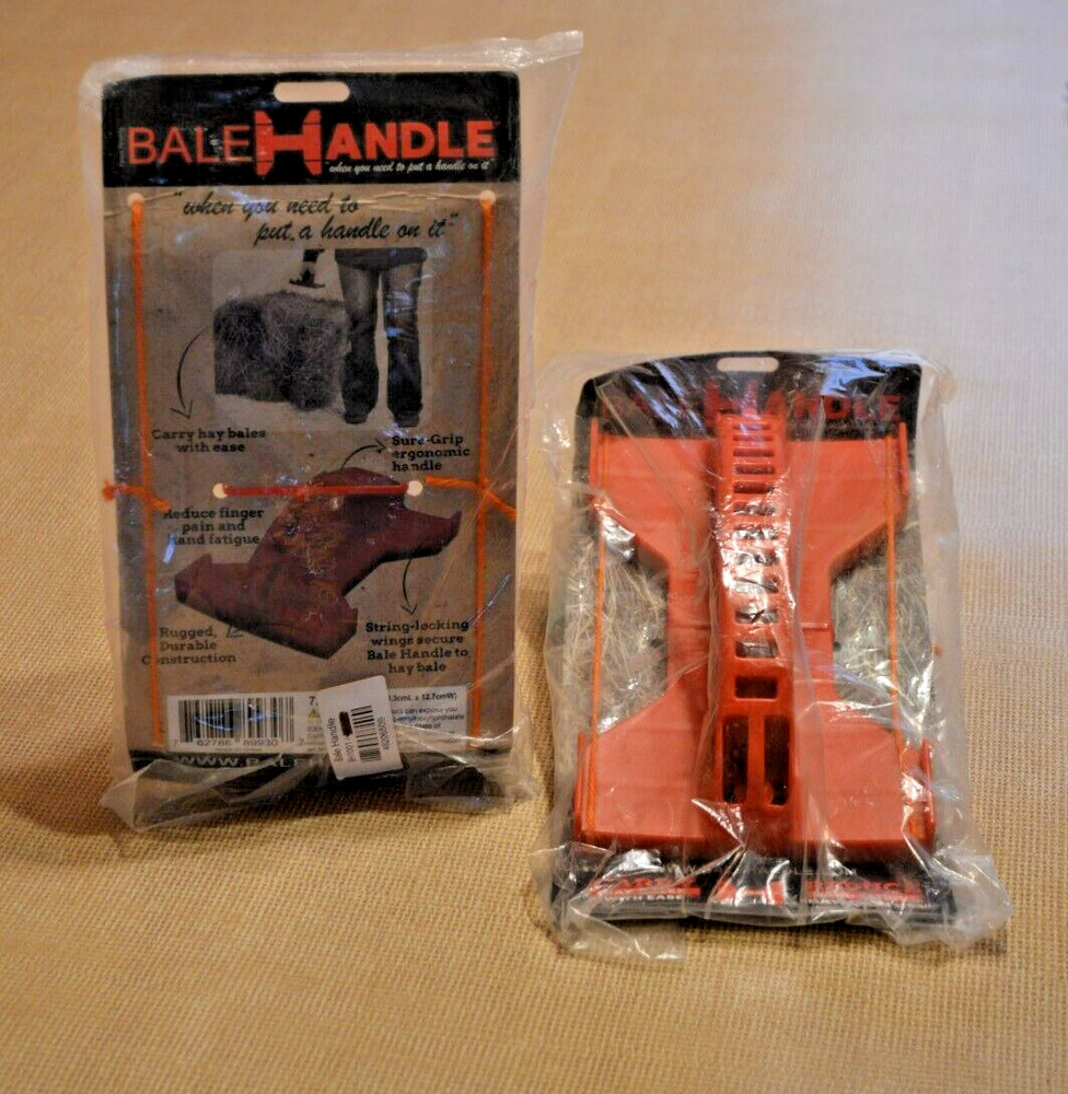 SQUARE HAY BALE HANDLE RED ITEM #649