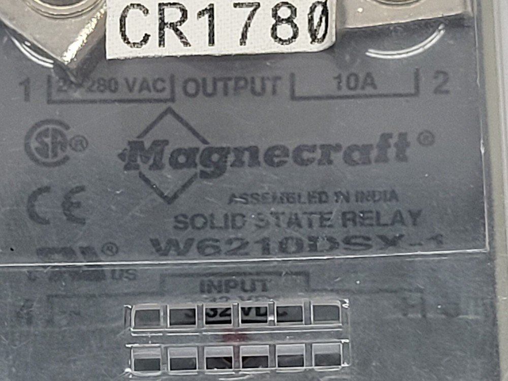 Magnecraft W6210DSX-1 Solid State Relay 10A