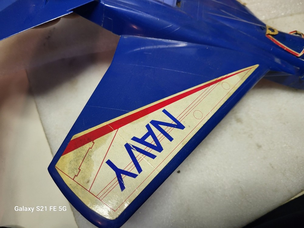 Cox US Navy Wings F-15 Tether Plane No Engine