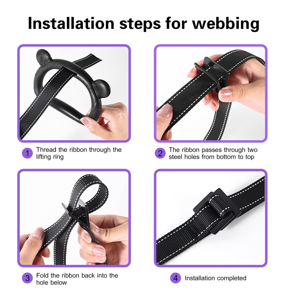 Adjustable Gymnastics Rings for Home Workouts Strength Training Equipment