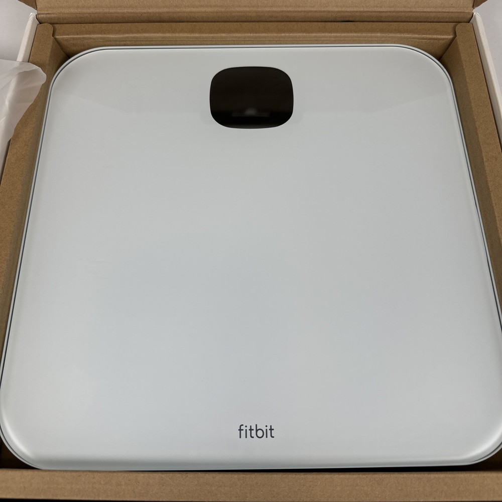 Fitbit Aria Air Bluetooth Glass Weight Scale White Digital Multi User