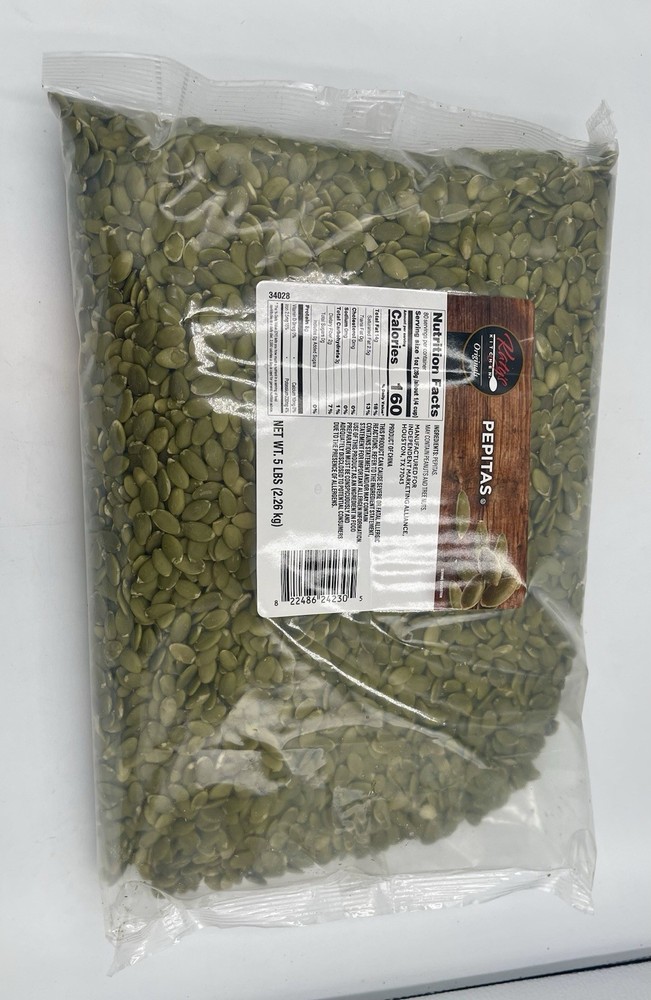 Katy s Kitchen PEPITAS 5 LBS Best By 12/29/2026