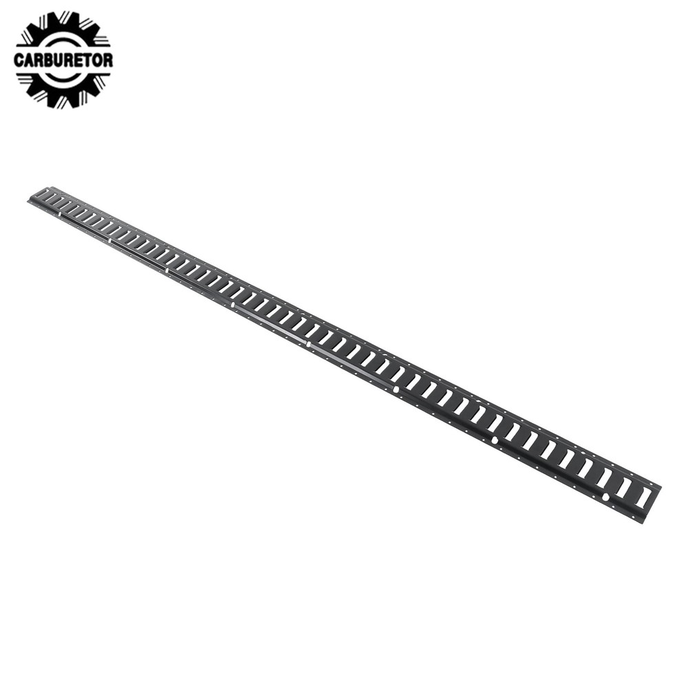 8 Feet Long E Track Rails Black Finish 5 Pack For Cargo Management System