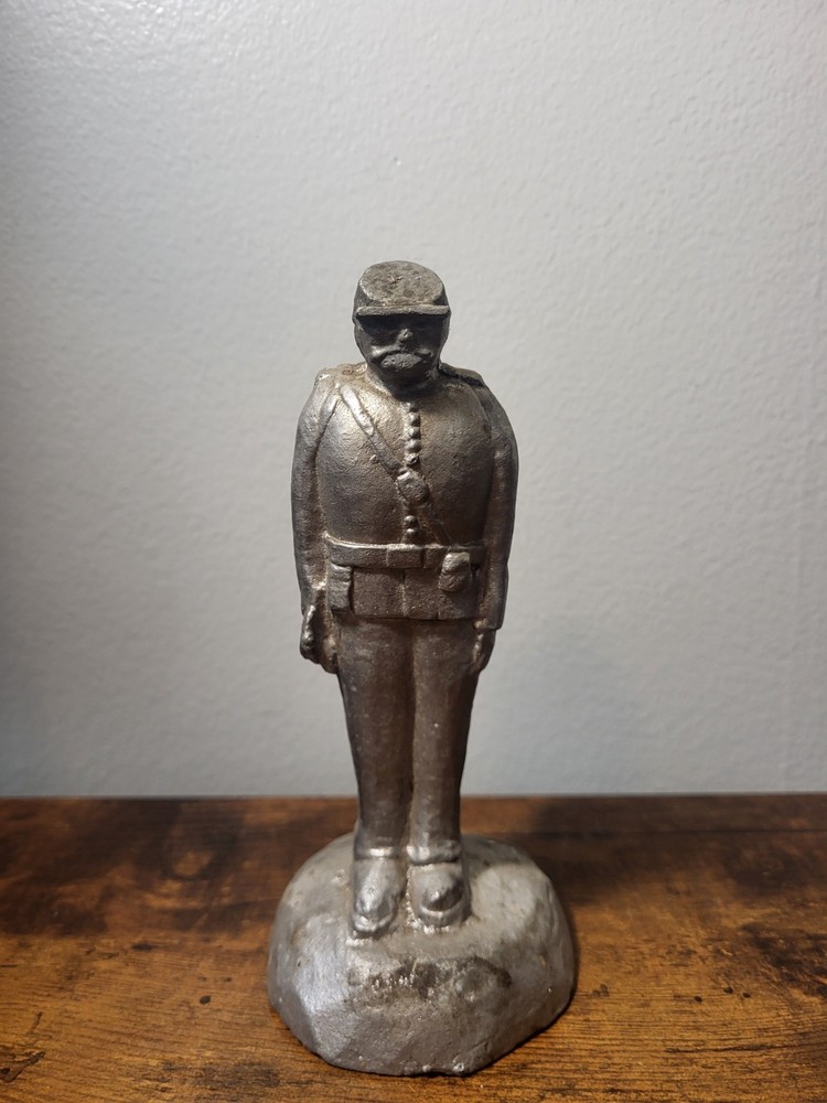 Civil War Era Molded Cast Iron Solider