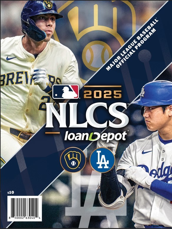 2025 MLB ALCS NLCS CHAMPIONSHIP TWO PROGRAM SET DODGERS BLUE JAYS WORLD SERIES