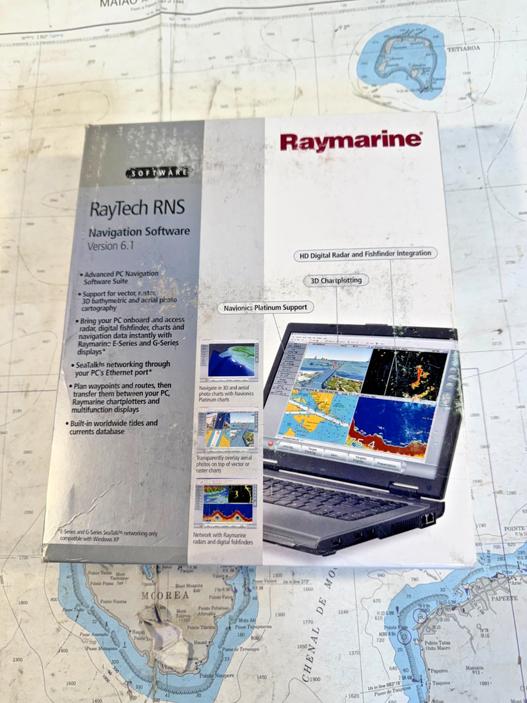 OEM Raymarine E112111 RayTech Navigator RNS Chartplotter Planner Software 6.1
