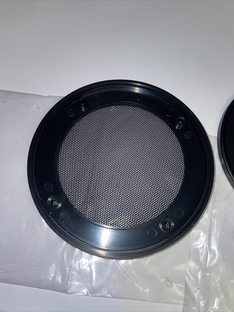 (2) UNIVERSAL 4" SPEAKER COAXIAL COMPONENT PROTECTIVE GRILLS COVERS NEW PAIR