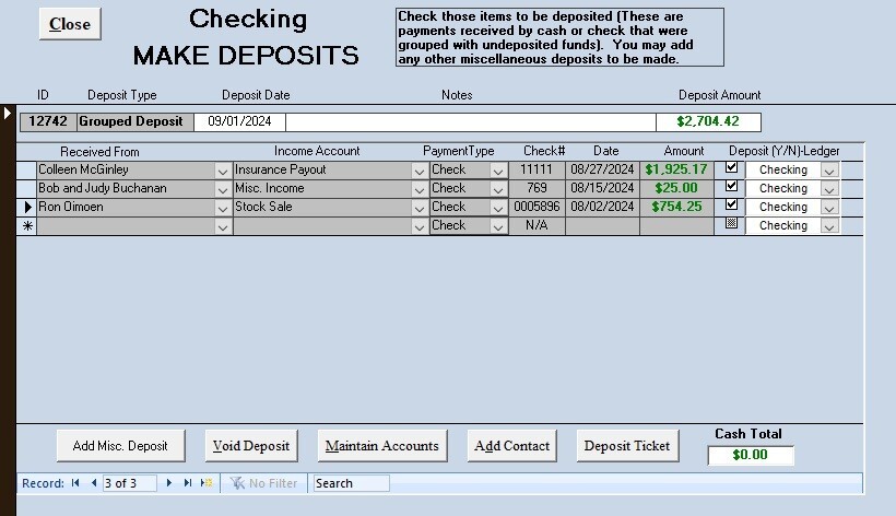 Home Management Database for Personal Finance, Inventory & more, uses MS Access