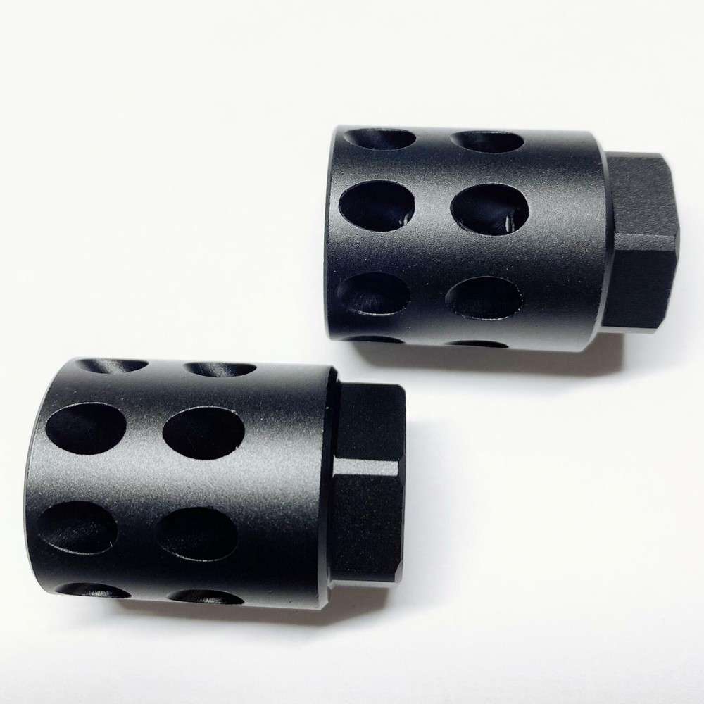 Muzzle Brake 1/2x28 TPI Compensator For 9mm Glock