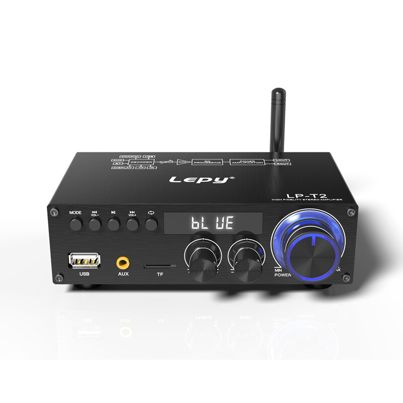 ‌Studio-Grade Amplifier: 50Wx2 Output & Noise-Free Design‌