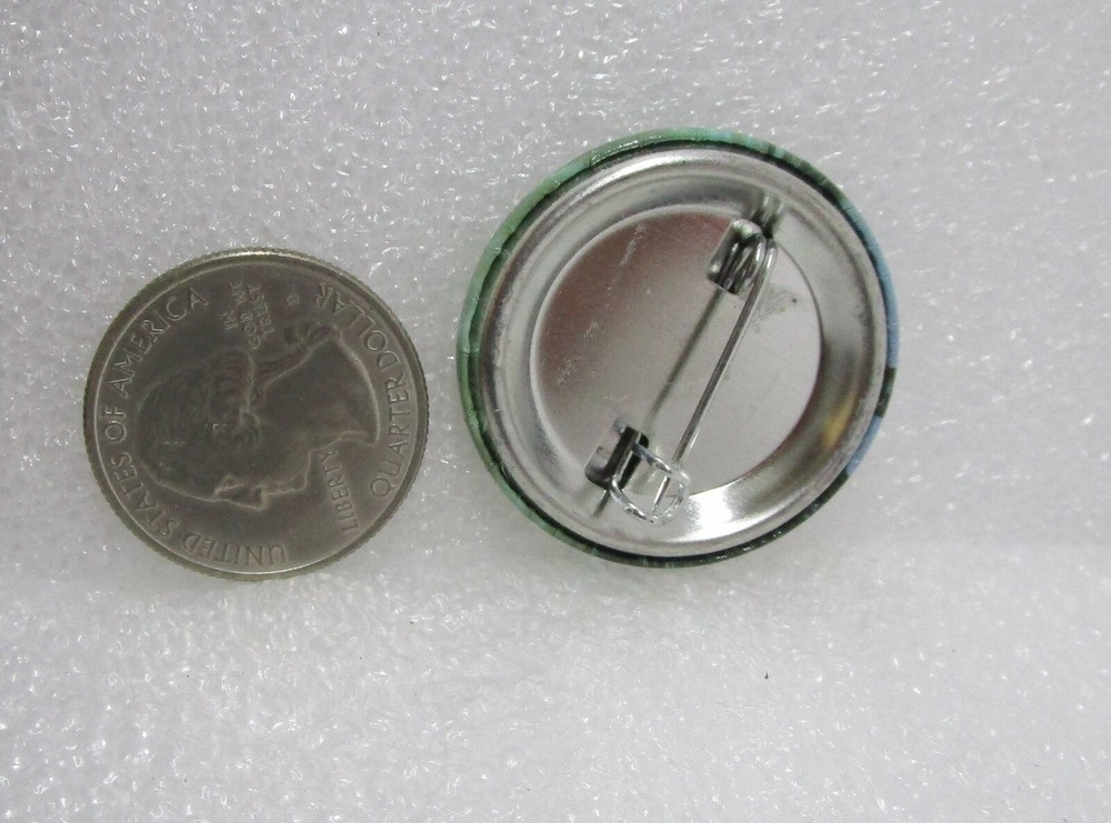 Head To Neverland Button Pin