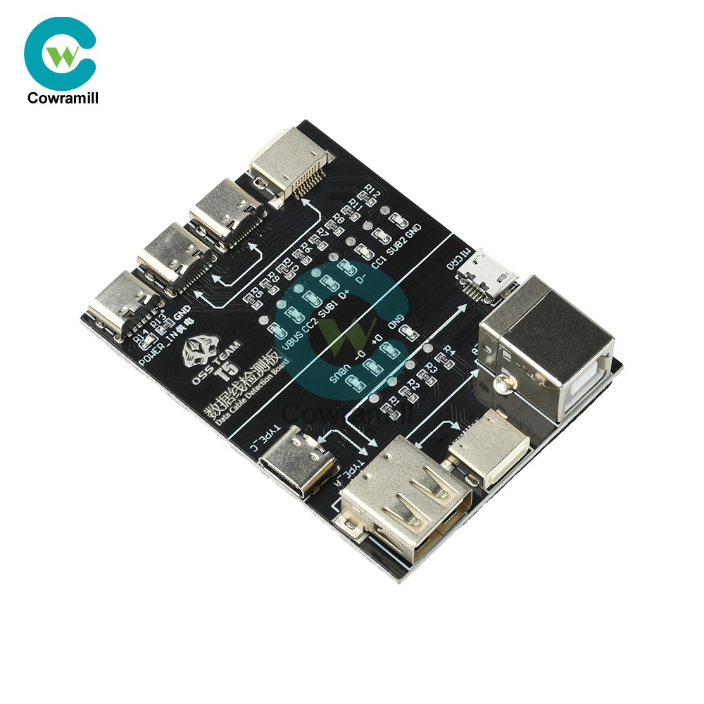 T5 Multifunctional Interface Cable Detection Module Data Cable abnormal testing