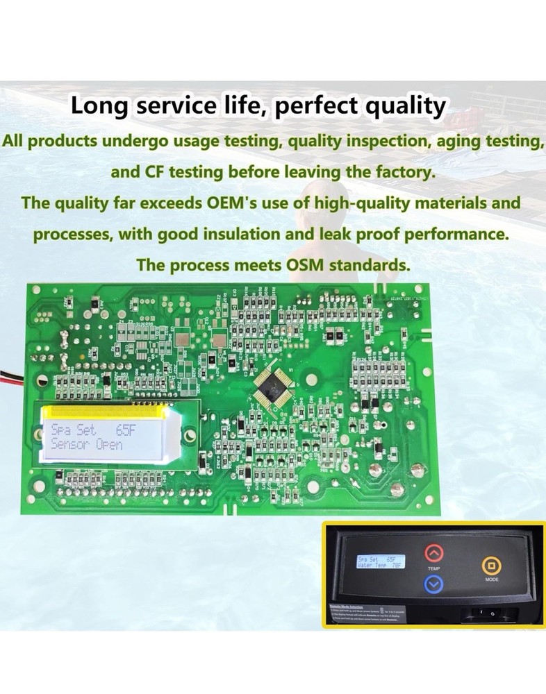 Replacement for Raypak 013464F PC Board Control for Digital Gas Heater C3