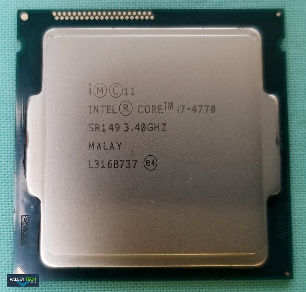 Intel SR149 Core i7-4770 Processor 3.40GHz USED