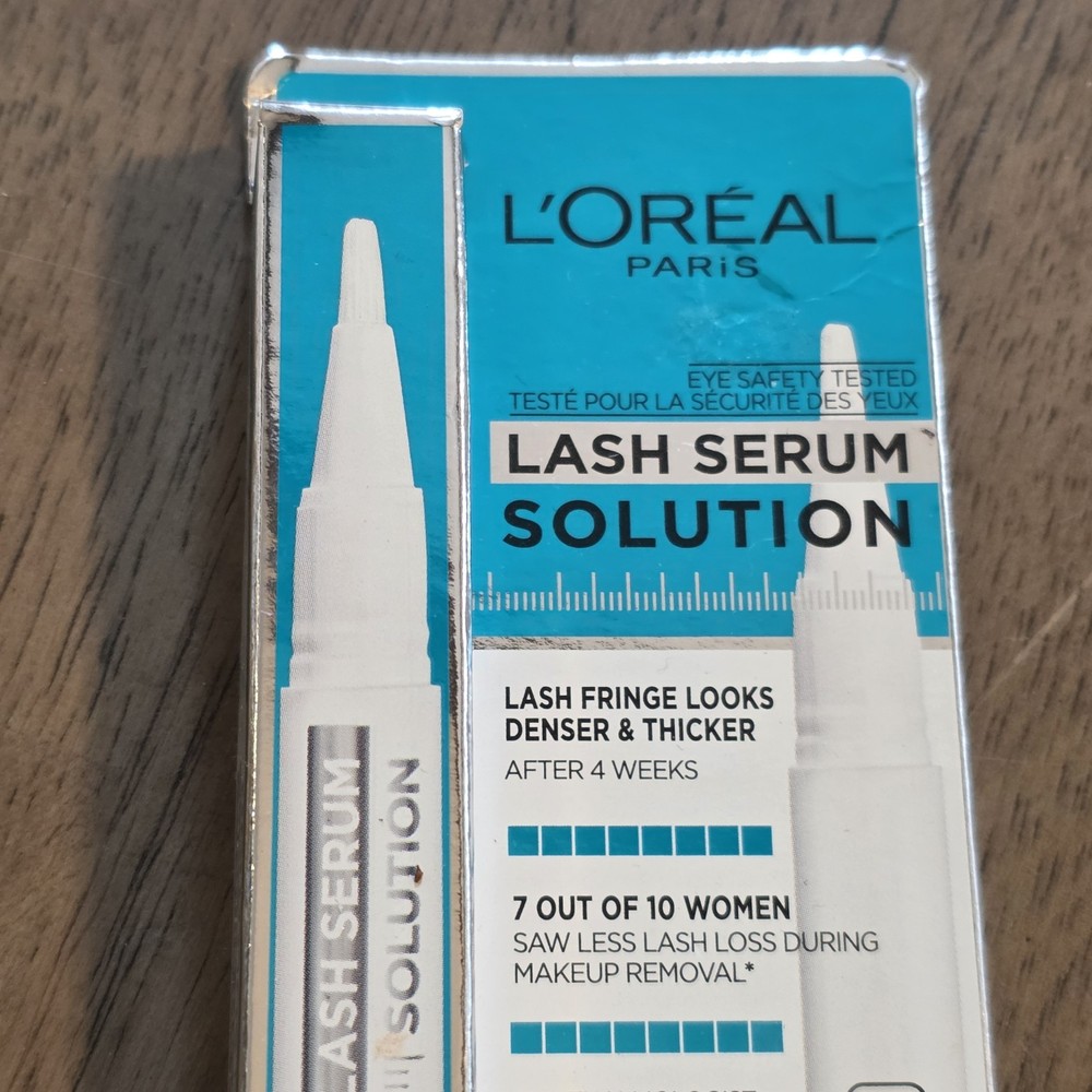 Lashes Growth L'Oreal Paris Lash Serum Solution with Lash Caring Complex .05 oz