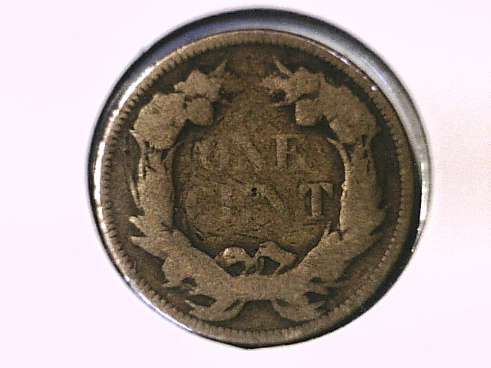 1857 Flying Eagle Cent Genuine Raw Ungraded 01030