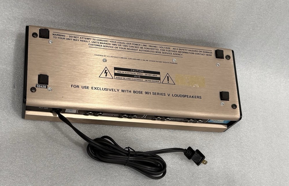 Bose 901 Series V Active EQUALIZER EXCELLENT Cond. • Powers On