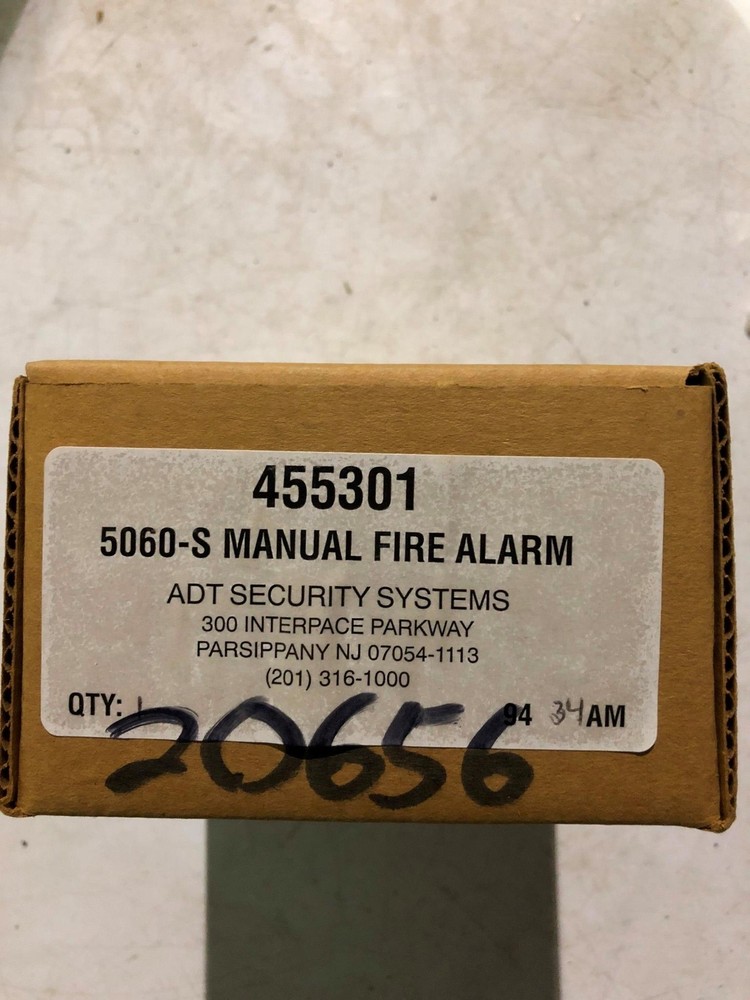 ADT 455301 PUSH/PULL UNIT FOR FIRE ALARM SYSTEMS, OEM REPLACEMENT PART
